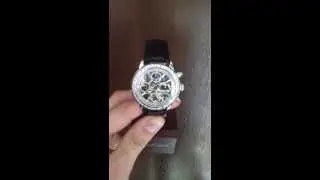 Чайка с бриллиантами Платинор золотые часы