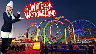 London Hyde Park Winter Wonderland 2023 Full guide on games, rides, food and drink!! #london #vlog