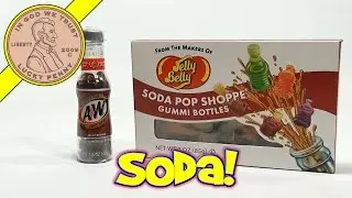 Jelly Belly Soda Pop Shoppe Gummi Bottles Set