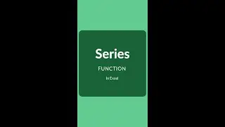 Generate numbers in series in Ms Excel Sheet
