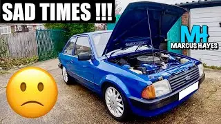 What’s happening to my Dad's Mk3 Escort??? 🤔