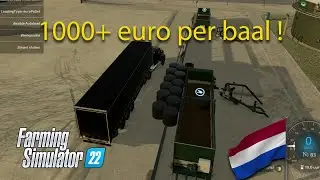 1000+ EURO PER BAAL BIJ BIOGASFABRIEK // Farming Simulator 22 (Nederlands)