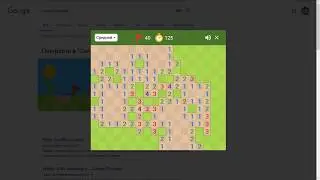 Google minesweeper without flags |  Средний "Сапер" от google без флажков