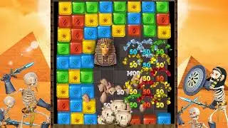 Treasure Block Temple: Jewel Ancient Myth Cubes  -18 seconds 1