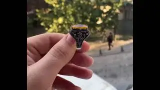 Серебряные кольца с цитрином и вашими любимыми камнями