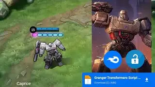 [ NO PASSWORD ] Granger Transformers Skin Script with Voice - Megatron