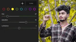full HD lightroom photo editing video 2023 yellow background sabse aasan tarika trending video edit