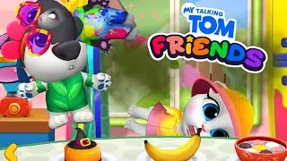 My Talking Tom Friends New Spring Sticker Book Update Gameplay Walkthrough Episode 256