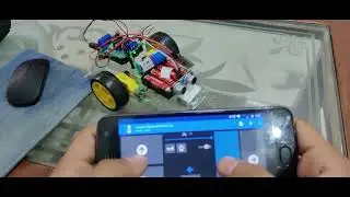 Bluetooth controlled robot using Android mobile - PICTOROBO