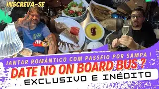 Jantar de Luxo Dentro do Busão ? Conhecemos o Onboard Bus em SP