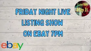 Friday Night Live eBay Listing Show - More Print Ads