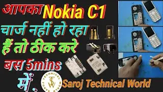 Nokia C1 Not Charging Problem Solution !! Nokia C1 Charging Nahi Ho Raha Hai !!