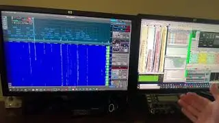 The control setup at VE6WZ