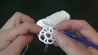 Мотив для прямоугольной скатерти. Часть 1.
