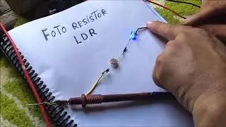 TESTAR FOTO RESISTOR LDR