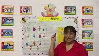 Matemáticas: Decenas y unidades para niños de 1ero de primaria