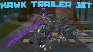 *NEW* HAWK TRAILER JET| Blocky Cars Online Build