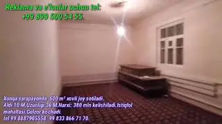 600 КВ м алди 10м узинос 36 м   хонко с 99899 5005455 илхом