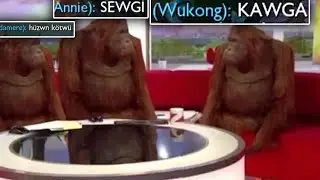 TEK ATAN WUKONG ama MAYMUNCA KONUŞUYOR ve bütün takım eşlik ediyor