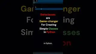 New way to create Classes in Python | #pythontricks