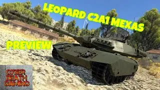 War Thunder: Leopard C2A1 MEXAS Preview || RB Gameplay