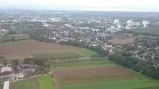 Landung mit Condor in Düsseldorf (Boing 757 - 300)