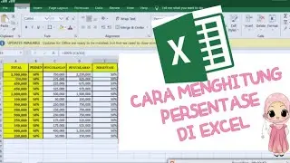 CARA MENGHITUNG PERSENTASE DI MICROSOFT EXCEL