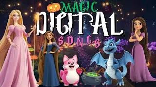 Magic Number Song🔮🪄 |Magic Princess Digital Song🧝‍♀️|Nursery Rhymes & Kids Songs🌟|Super Simple Songs