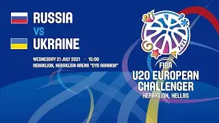 Russia - Ukraine | 21/07/2021 - FIBA U20 European Challenger 2021
