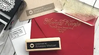 Custom Return Address Stamps & 