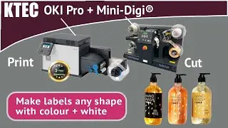 OKI Pro 1050 - Eco label printing - Labels-U-Print ® - KTEC GROUP UK