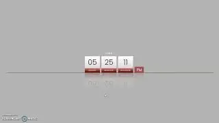 Digital Clock using CSS and JavaScript
