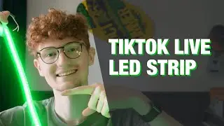 LED Strip die reageert op TikTok Live comments
