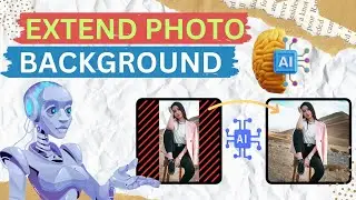 How to extend image background किसी भी फोटो का बैकग्राउंड कैसे बढ़ाएं। by tech Savvy Saurav
