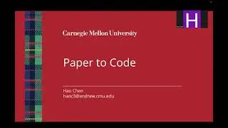 Fall 2024 Recitation 0X - Paper to Code