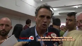 Hacemos Comentarios Tv - Sesiones HCD en San Martin - G.Katopodis
