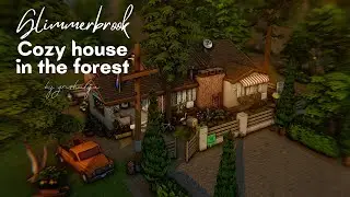 Уютный домик в лесу 🌱 | Строительство | The Sims 4 | No CC