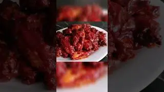 Sweet Spicy Baked Honey Chicken Wings / Honey Garlic Chicken Wings 🍗