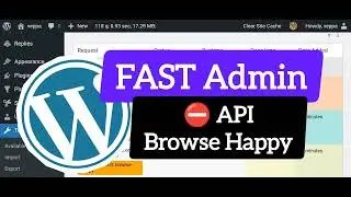Make WordPress Admin FAST by blocking Browse Happy API calls