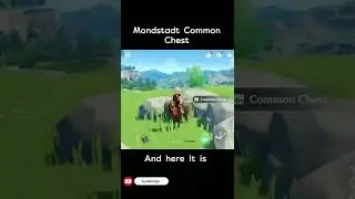 Because of this event I found a common chest #genshinimpact #shorts #kazuha #mondstadt #chest
