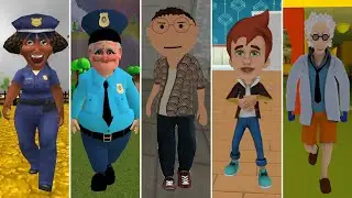 Gulli Bulli Granny.Grandson,Finding The Blue,Granny Farm Neighbor,Zoo Neighbor Escape,Save The House