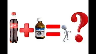 Experiment with Coca Cola and 3% Hydrogen Peroxide