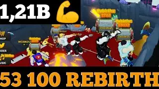 1.21B STRENGHT FOR 53100 REBIRTH STRONGMAN SIMULATOR ROBLOX