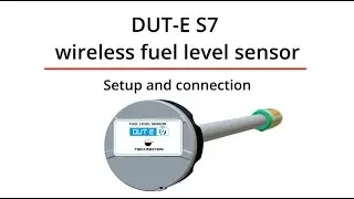 DUT-E S7 wireless fuel level sensor: setup and connection