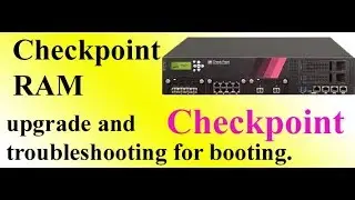 Checkpoint RAM upgrade and troubleshooting for booting.