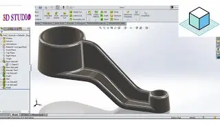 SolidWorks Tutorial # 39 Exercise | Rib | Draft Command in Solidworks | Solidworks Tutorial