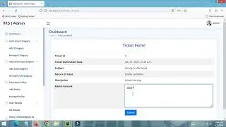 Insurance Management System Project using Python Django