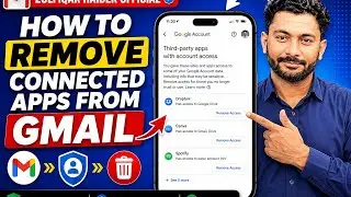 How to remove connected apps from Gmail 2023 #gmail #app #access