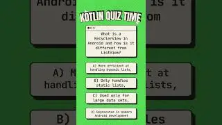 Kotlin Quiz 11