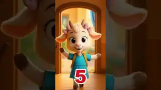 Весёлая песенка: Учим цифры с животными!  | 1 до 10 для малышей